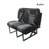 Zit/slaapbank met Austin bekleding