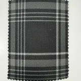 Detail van de Tartan Grey bekleding voor een zit/slaapbank